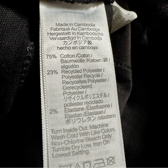 Madewell Mid Rise Kick Out Black Cropped Denim Jeans size 28 - Picture 12 of 12